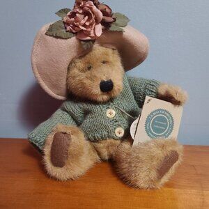 New J. B. Bean and Associates  11 in bear with green sweater and pink hat